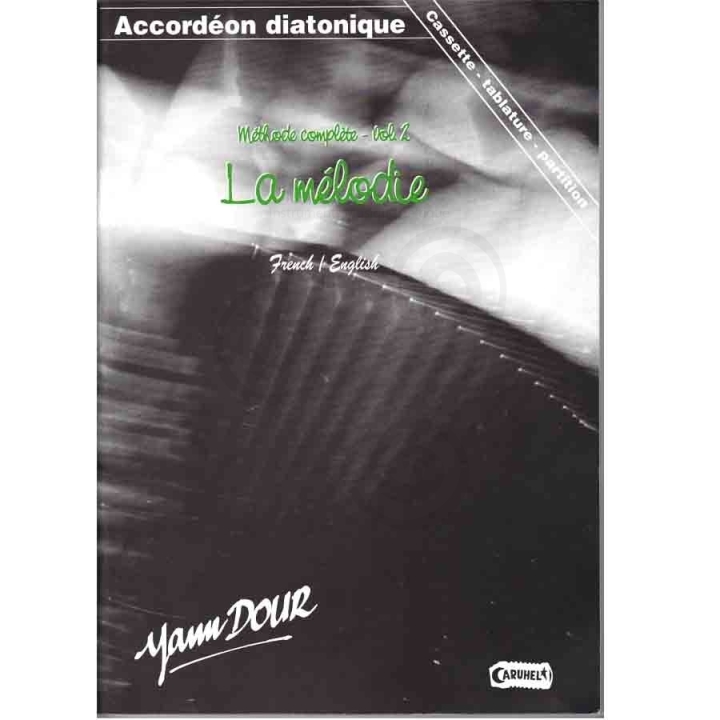 Accordéon diato : La mélodie vol 2 + CD