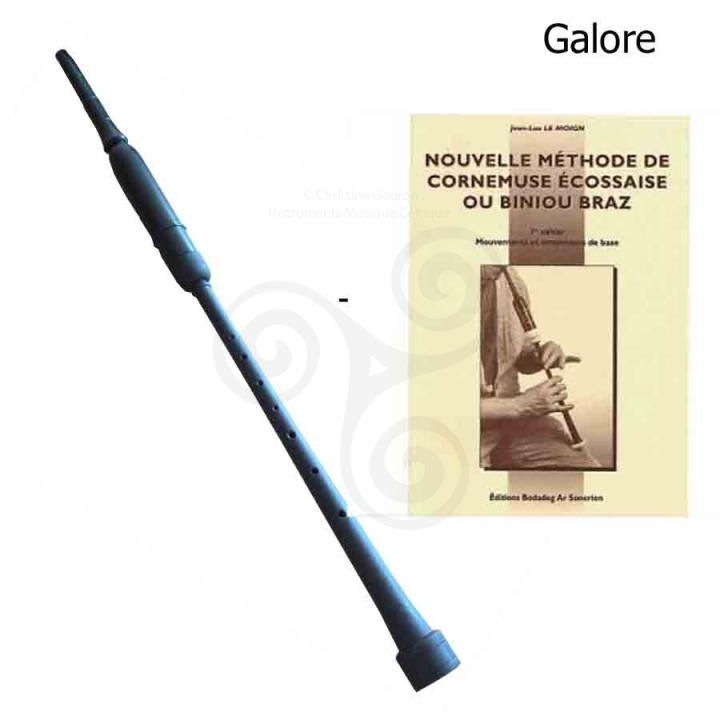 Pack practice chanter long Galore & méthode