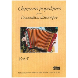 Chansons populaires pour accordéon diatonique - 3
