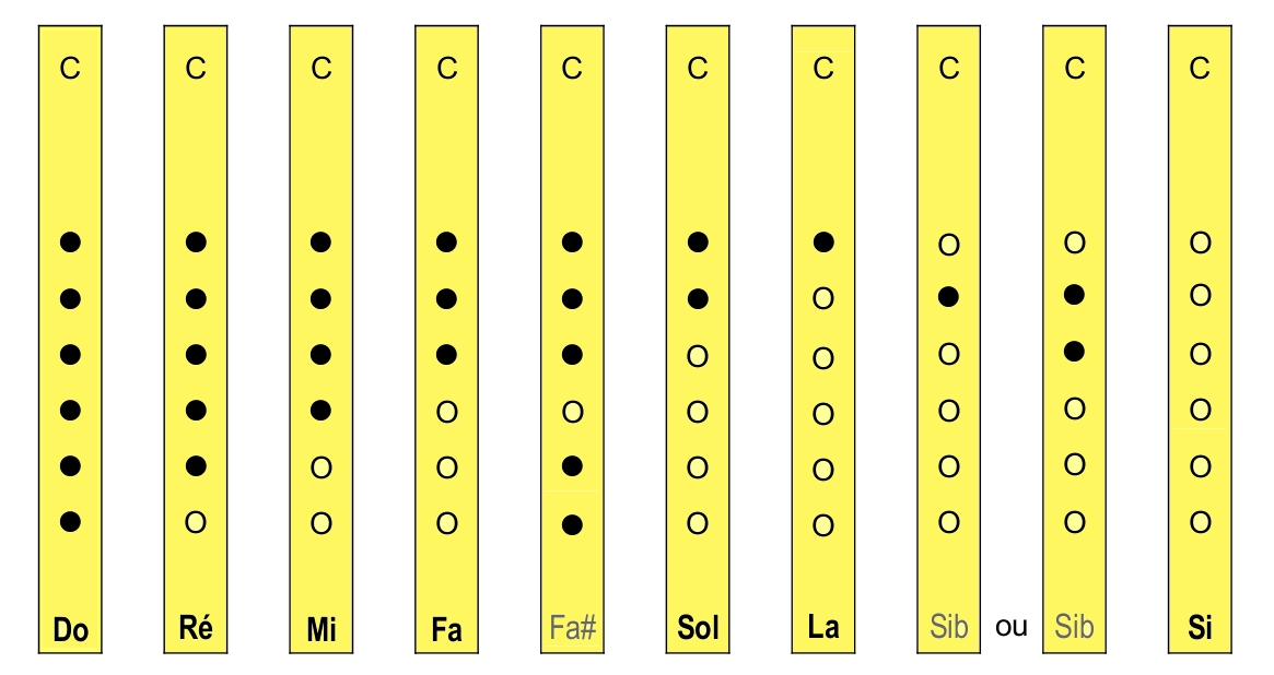 Instrument de musique en métal, Sifflet de flûte irlandaise