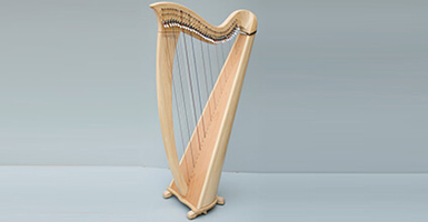 Harpe celtique Harpe 22 cordes avec levier de demi-ton : :  Instruments de musique et Sono